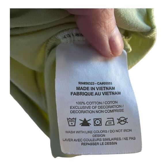 Nike “The Nike Tee”  in Lemon-Lime Sz M - Picture 8 of 10